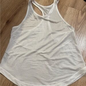 Lululemon Athletica White Tank Top